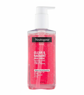 ژل شستشوی گریپ‌فروت صورت نوتروژینا مدل Clear & Radiant  (200 میل)